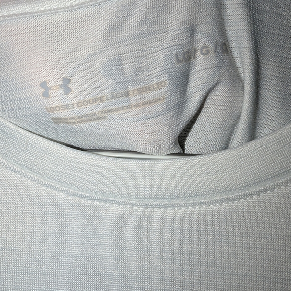 Under Armour White Short Sleeve Tee Athletic Fit - Picture 2 of 8